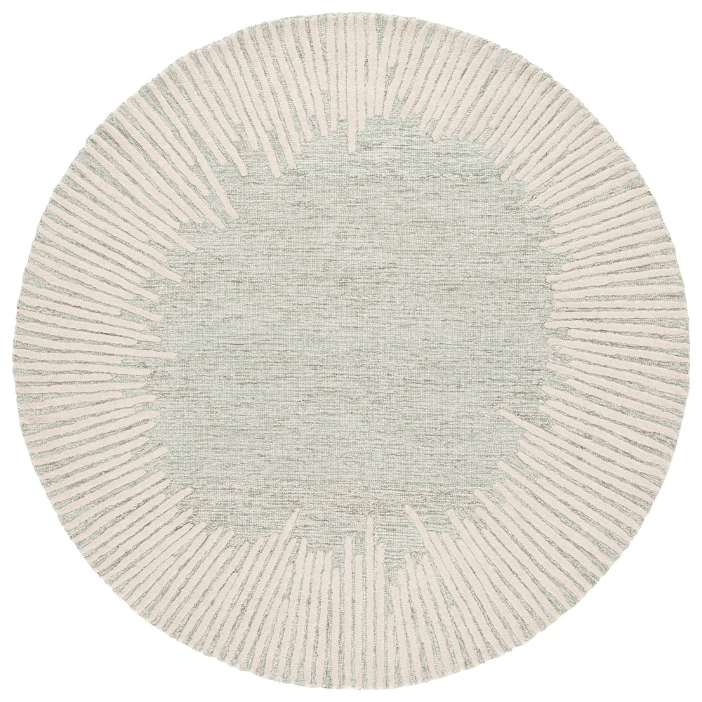 SAFAVIEH Handmade Abstract Sofoula Modern Wool Rug