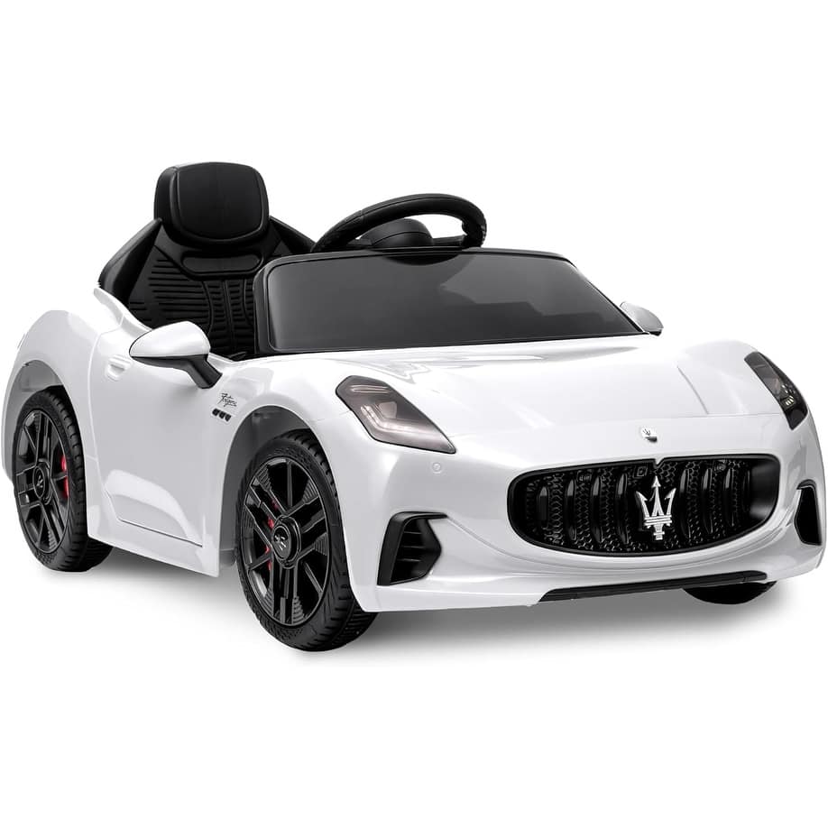 Ride On Car Licensed Maserati GranCabrio, 12V Powered Motorized Car for Children with Remote Control