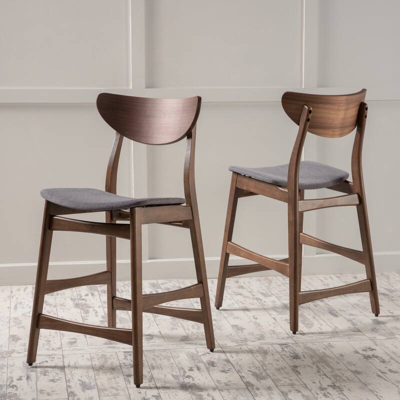 Carson Carrington Lund Wood 24inch Counter Stool (Set of 2) by