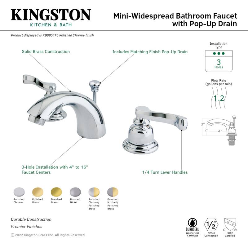 Royale Mini-Widespread Bathroom Faucet