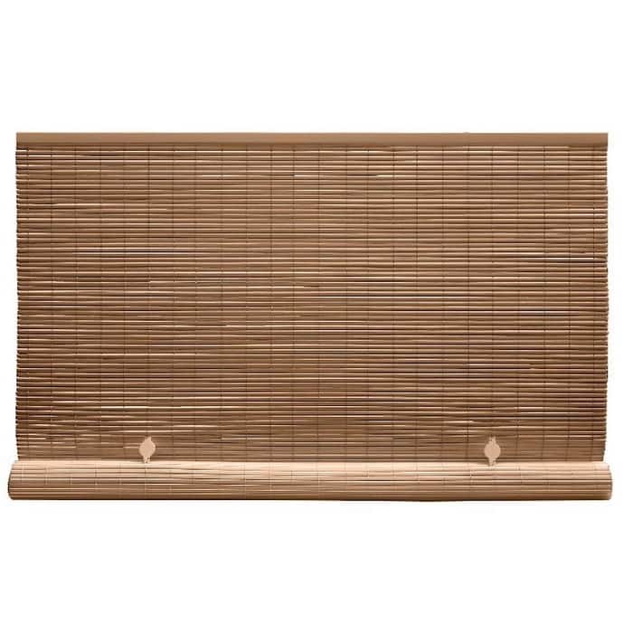 Radiance 72-inch Length Woodgrain Outdoor PVC Shade
