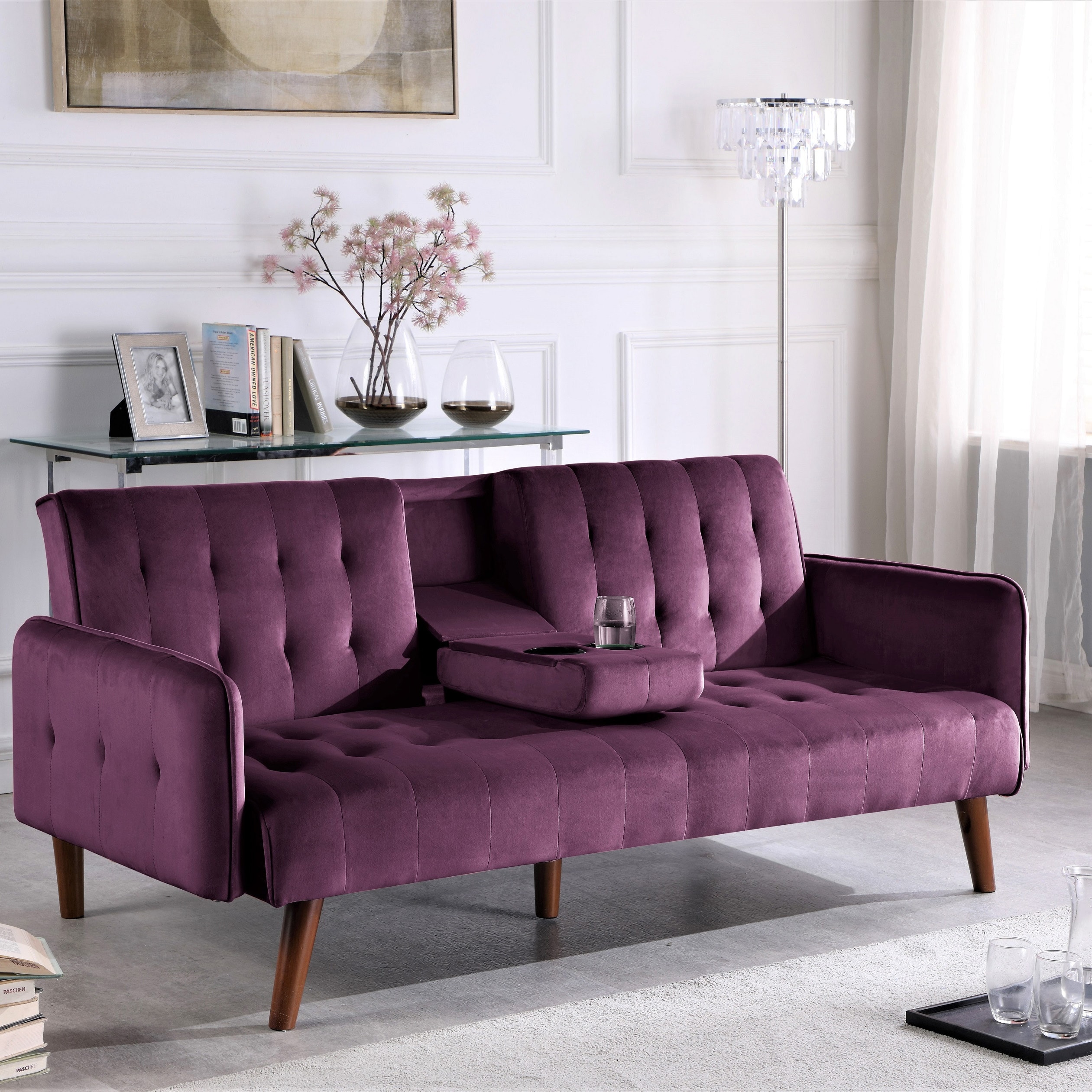 Carson carrington salsater convertible best sale sleeper sofa bed