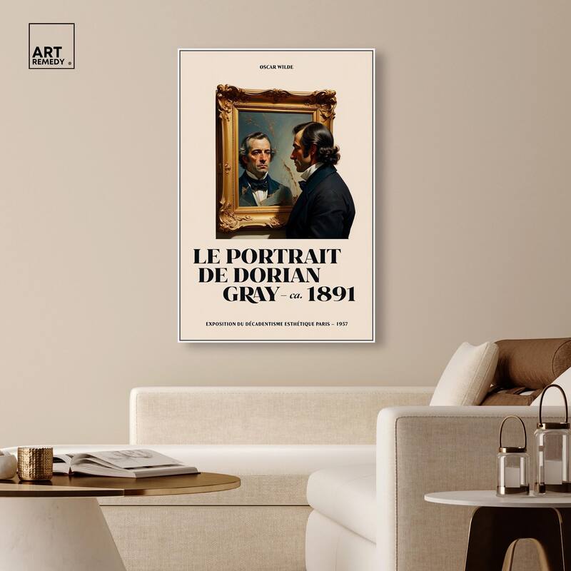 Decadent World of Dorian Gray Canvas by Art Remedy