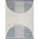 preview thumbnail 1 of 55, Nourison Astra Machine Washable Indoor Only Graphic Area Rug 6' 7" x 9' - Ivory/Blue - Rectangle