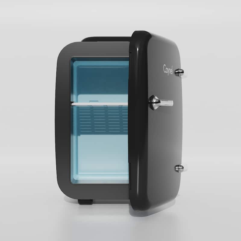 Caynel 4 Liter Portable Cooler and Warmer Mini Fridge for Home, Car