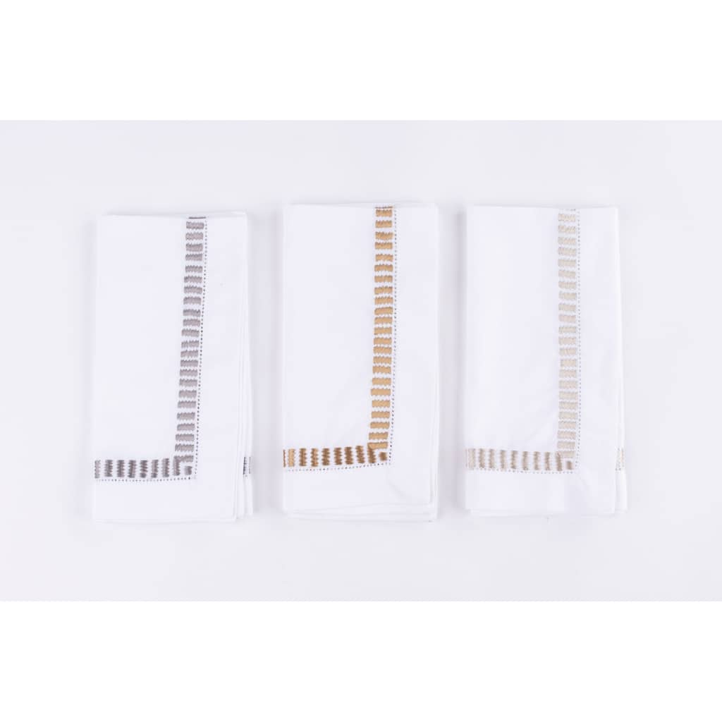 Serena, Cotton, Dinner Napkin Set (Set of 4)