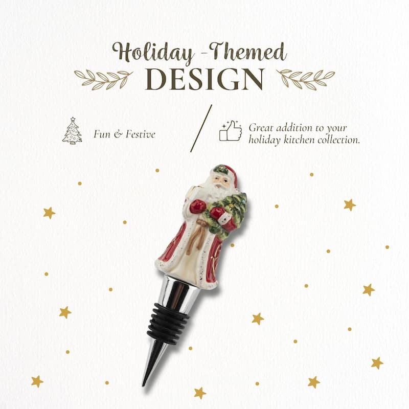 Spode Christmas Bottle Stopper