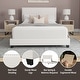 preview thumbnail 10 of 68, Gayle Nailhead Trim Faux Leather Upholstered Bed, by Hillsdale