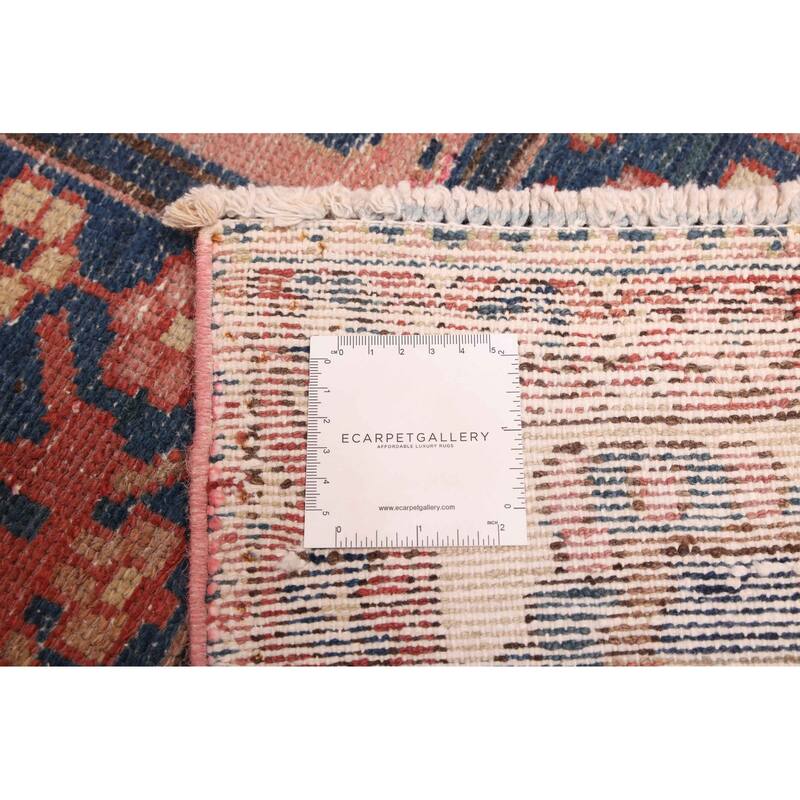 ECARPETGALLERY Hand-knotted Kayseri Vintage Navy, Red Wool Rug - 4'10 x 6'3