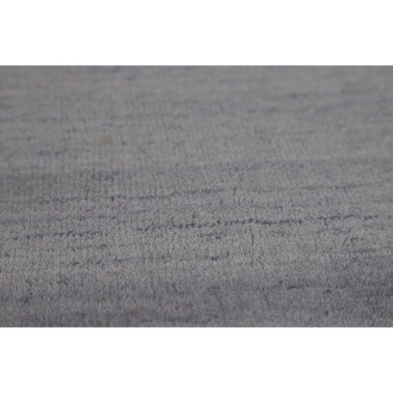 Hand Knotted Oriental 100% Wool Carpet Tribal Animal Pictorial Greys & Charcoal Gabbeh Area Rug - 9' 9'' X 8' 2''