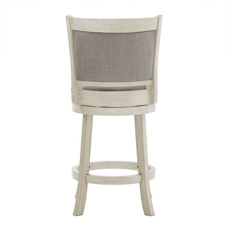 Verona Panel Back Swivel Counter Height Stool by iNSPIRE Q Classic