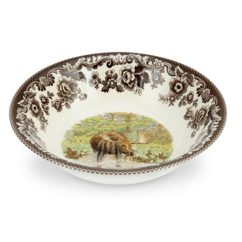 Spode Woodland Ascot Cereal Bowl - Moose