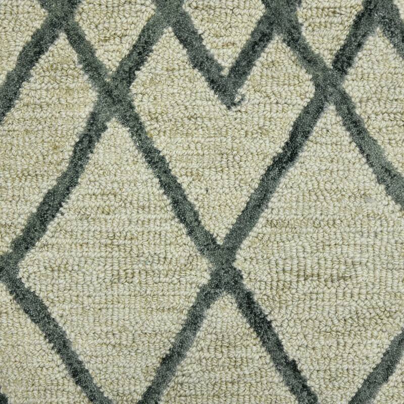 Visalle Duncan Hand-Hooked Wool Area Rug