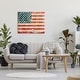 preview thumbnail 8 of 8, Stupell Rustic American Flag Canvas Wall Art Design by Peter Horjus