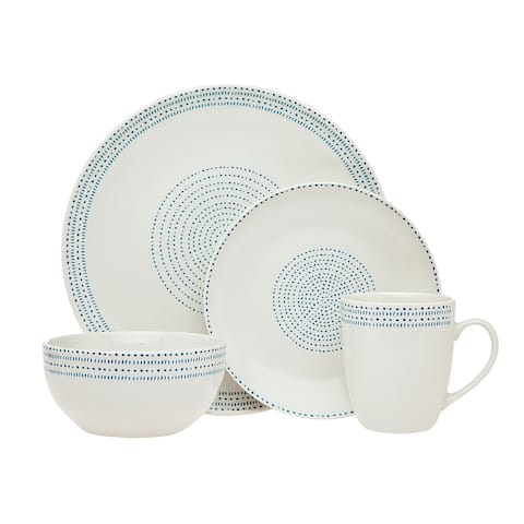 Staccata 16 Piece Dinnerware Set, Service For 4