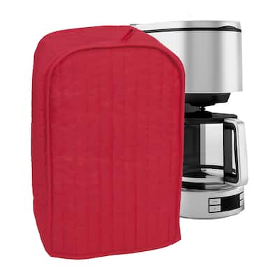 Solid Paprika Mixer/Coffee Maker Cover, Appliance Not Included - N/A