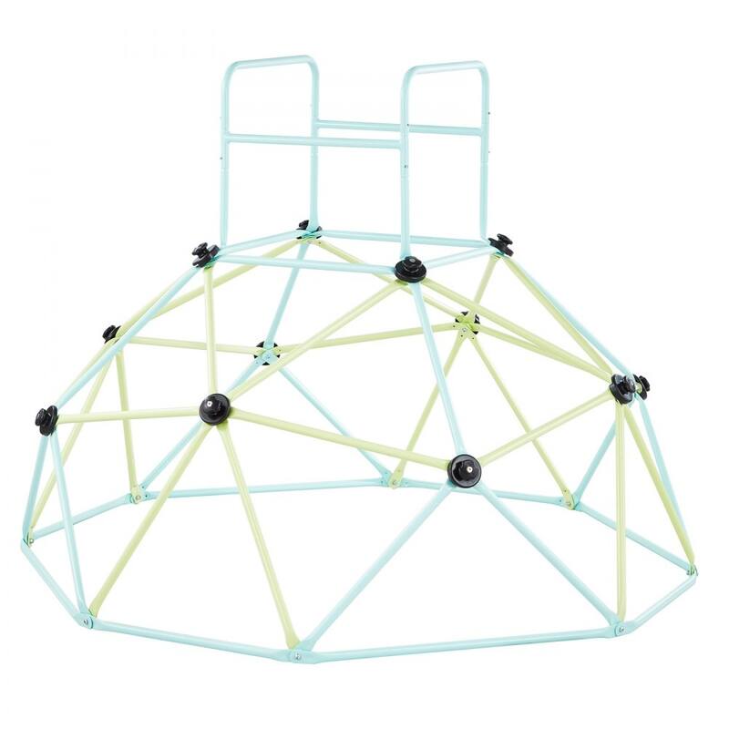 6FT Playground Geometric Dome Climbing for Kids with Rust Resistant Steel for Indoor or Outdoor Fun - 72 x 72 x 52.6 in