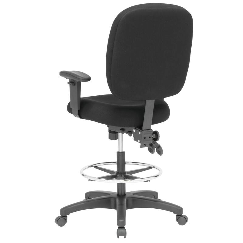Winslow Drafting Chair with Adjustable Height, Arm, and Tilt