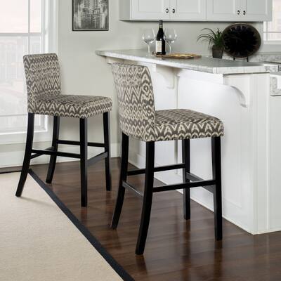 Linon Marrakesh Upholstered 30-inch Bar Stool