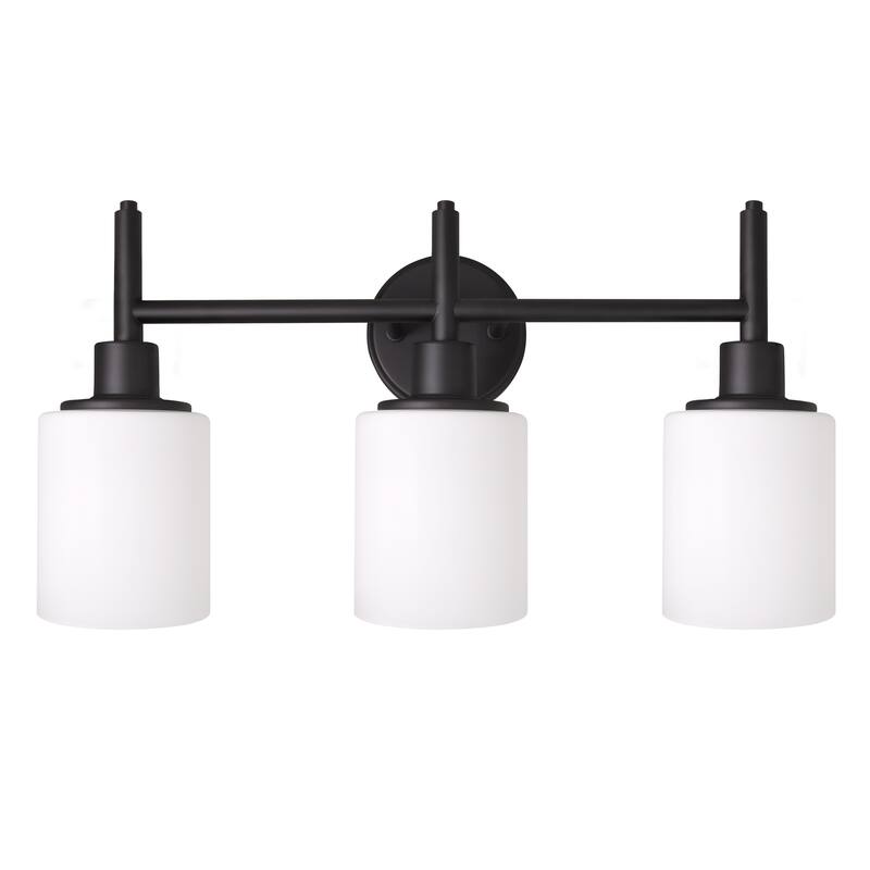 Aubrey Transitional 3-Light Indoor Bathroom Vanity Light