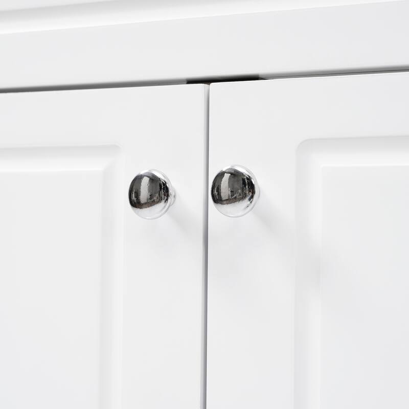 Christopher Knight Home - Classic 46" Bathroom Vanity Cabinet Only with Soft-Close Drawers & Pine Legs.