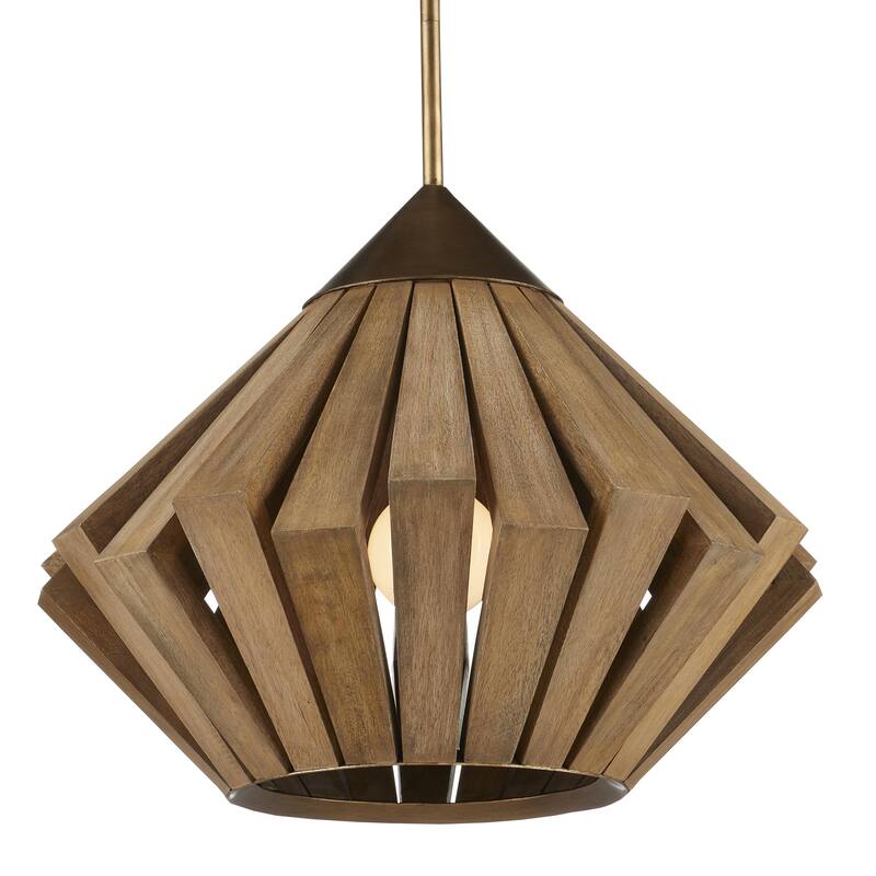 Currey & Company Plunge Pendant - 18.5"h x 18"dia