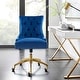 preview thumbnail 12 of 12, Regent Tufted Performance Velvet Office Chair