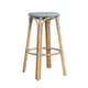 preview thumbnail 12 of 89, Tobias Rattan Round Bar Stool
