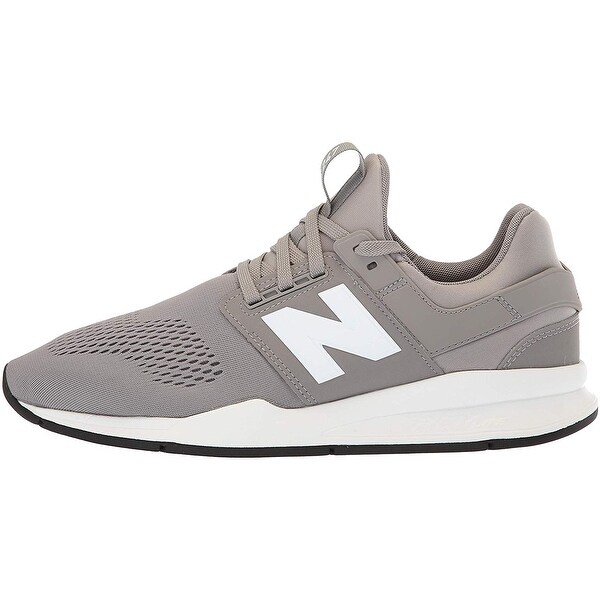 new balance grey 420 v1 print trainers