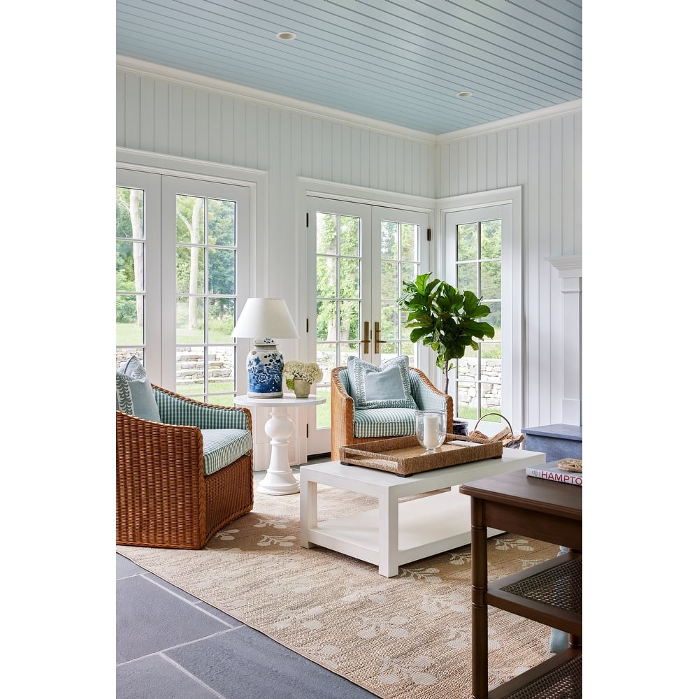 Erin Gates by Momeni Saybrook Bloom Floral Indoor Outdoor Rug