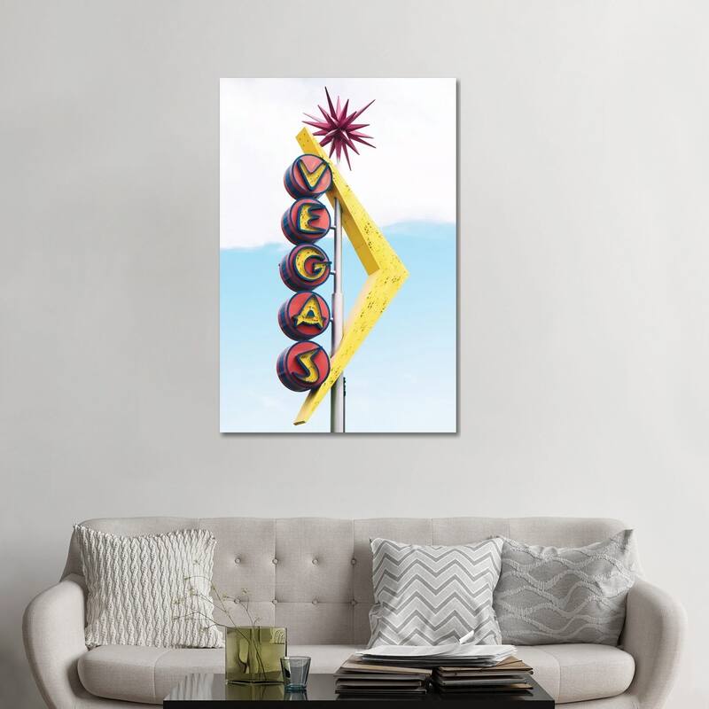 iCanvas "American West - Las Vegas" by Philippe Hugonnard Canvas Print - 48x32x1.5