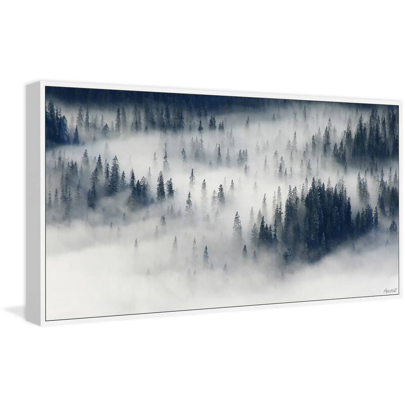 My Zen Place Floater Framed Print on Canvas