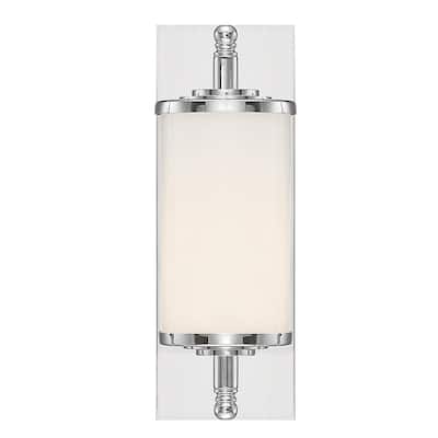 Crystorama Lighting Group Foster Single Light 12" Wide LED Vanity