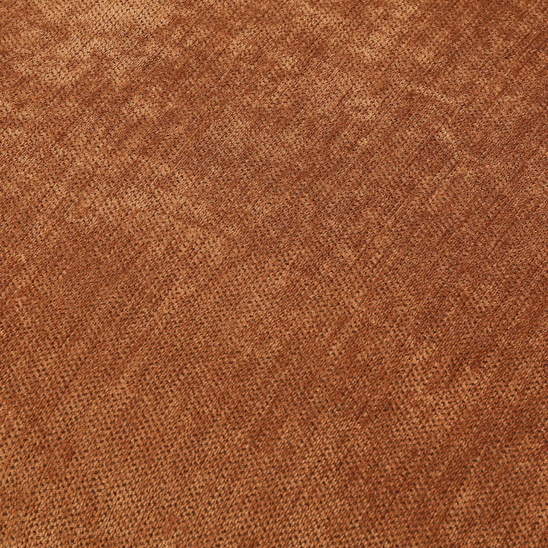 Roomfitters Oversized Round Chaise Sofa 59.8" Upholstered Loveseat with 8 Pillows, Accent Chair for Living Room