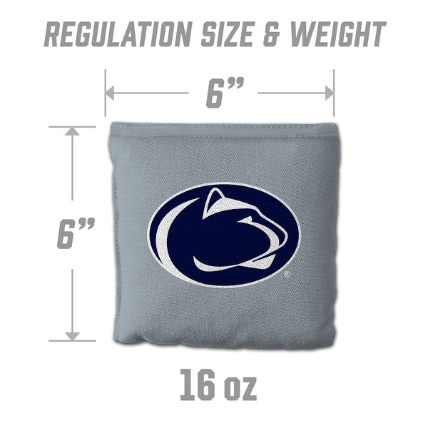 Penn State NCAA Dual Sided Pro Stop & Slide Cornhole Bags