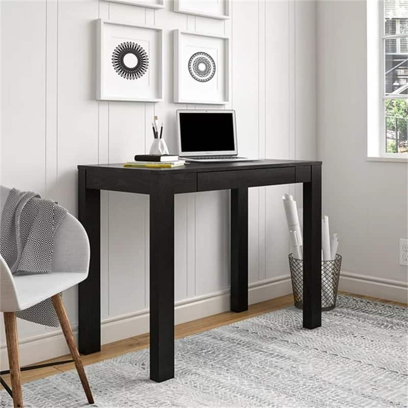 Laminated Desk - Black Oak