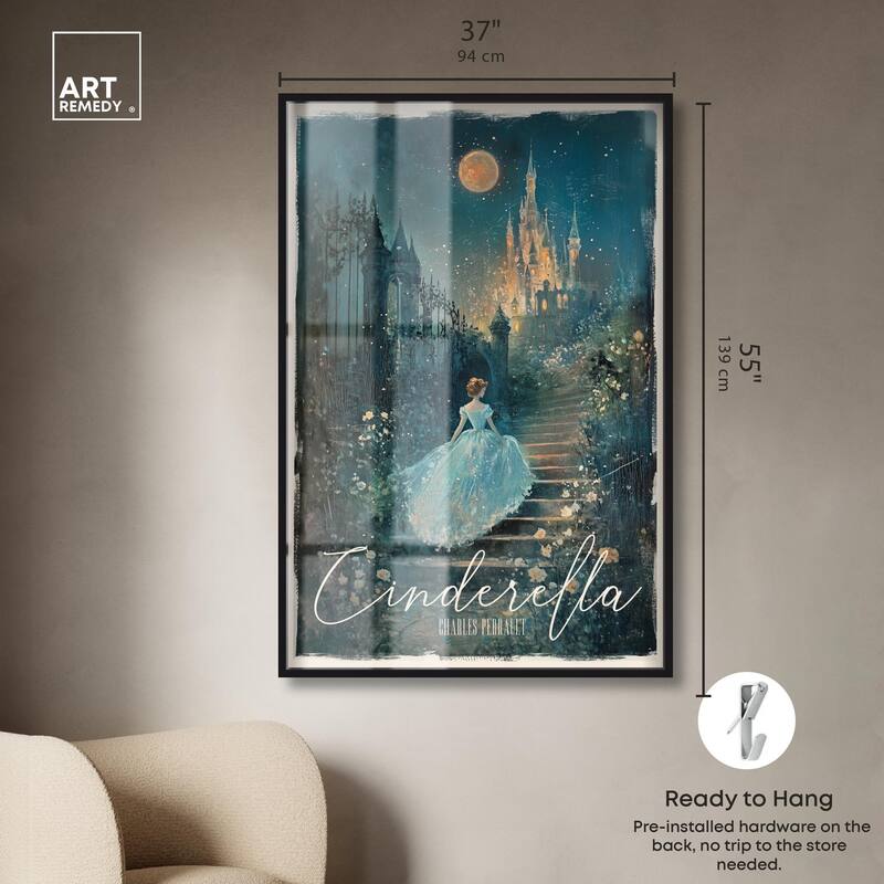 Classic Cinderella Shadowbox by Art Remedy