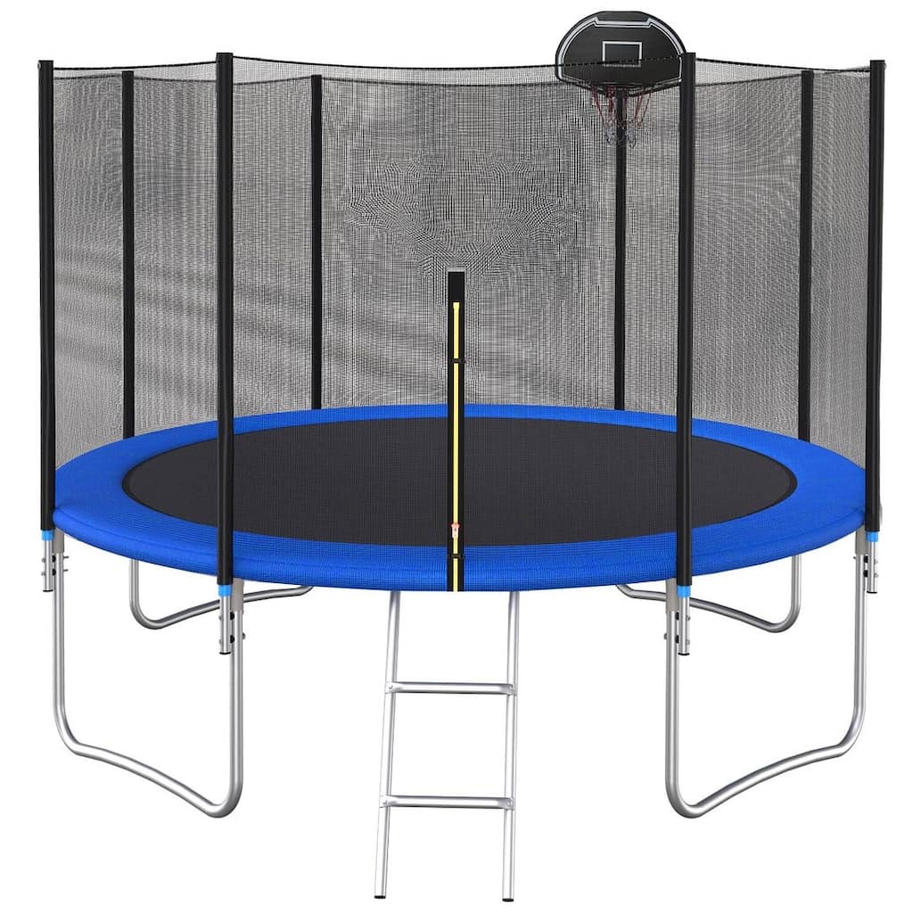 Trampolines 12FT Round Trampoline with Enclosure