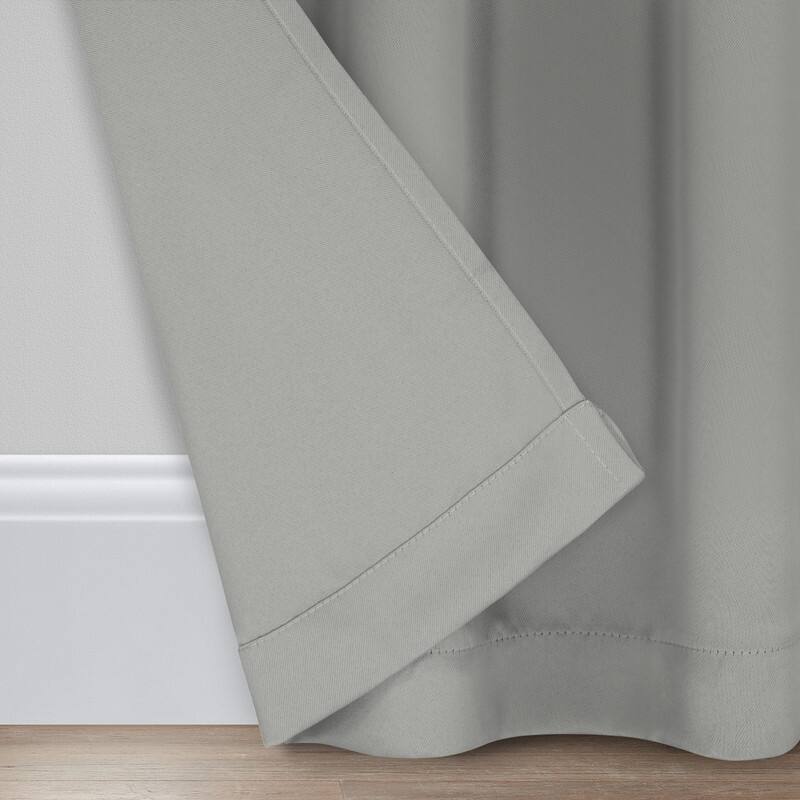 Eclipse Darrell Thermaweave Blackout Window Curtain Panel.