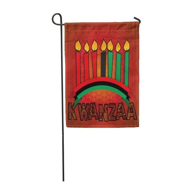 Shop Kwanza For Kwanzaa Seven Candles In Happy Black History Garden Flag Decorative Flag House Banner 12x18 Inch Overstock 31340636