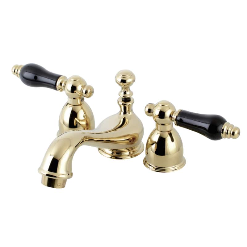 Kingston Brass Duchess 1.2 GPM Widespread Bathroom Faucet with Pop-Up - Polished Brass