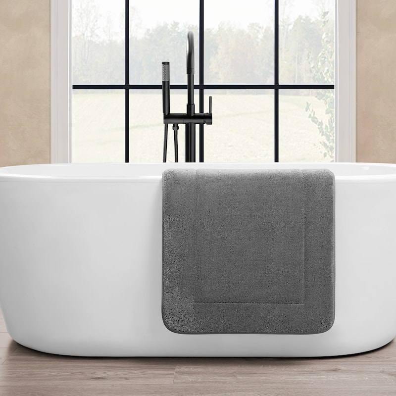 Oliver Brown Terry Memory Foam Bath Mat