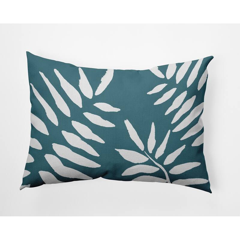 Summer Breeze Indoor/Outdoor Throw Pillow - Mineral Blue - 14" x 20"
