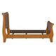 preview thumbnail 5 of 16, Copper Grove Epper Aged Oak Youth Sleigh Bed