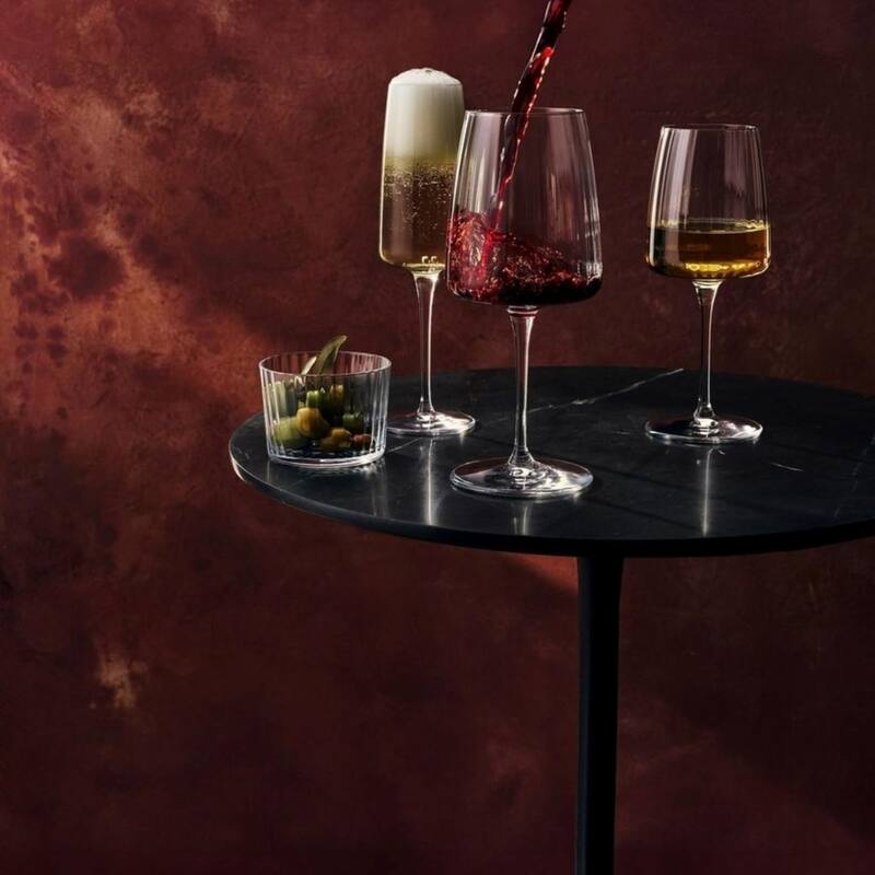 Bormioli Rocco Set of 4 Exclusiva Merlot Glasses - 18 oz