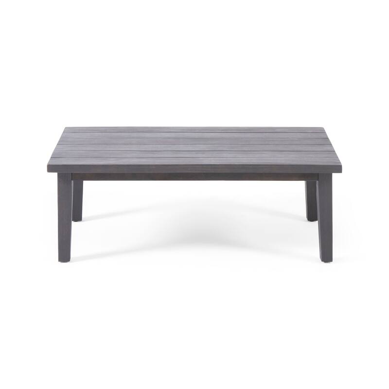 Isla Outdoor 4-seater Coffee Table Chat Set by Christopher Knight Home
