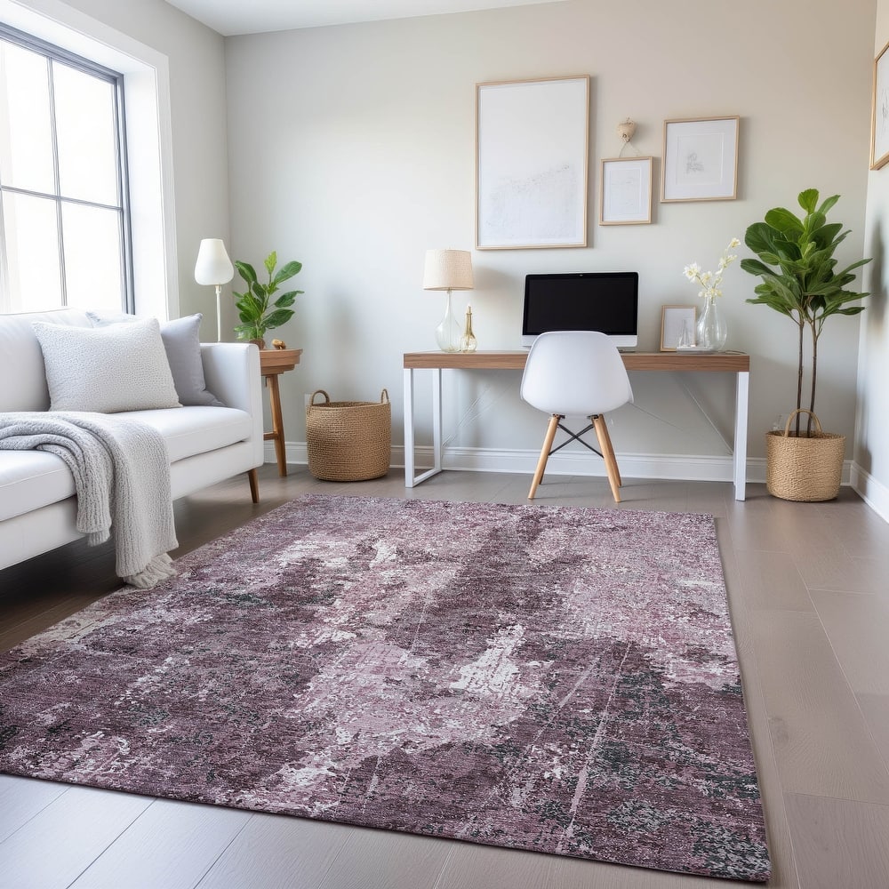 Premium Washable Super Soft Abstract Glam Mayfield Rug