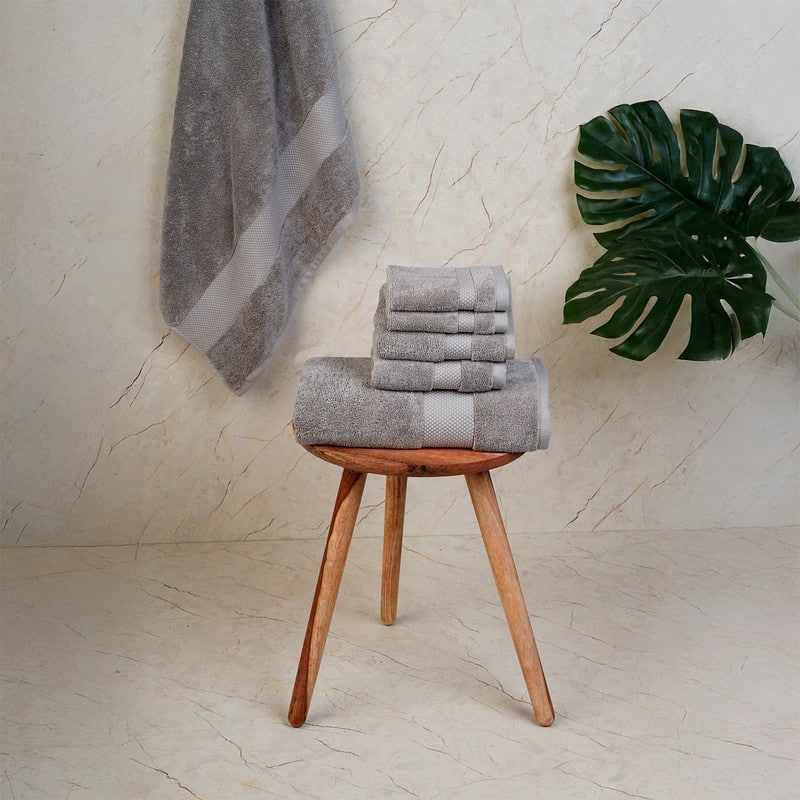 Farm to Home 630GSM Organic Towel Set of 6