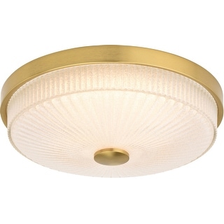 Vaxcel Lighting C0325 Preston 13" Wide LED Flush Mount Drum Ceiling