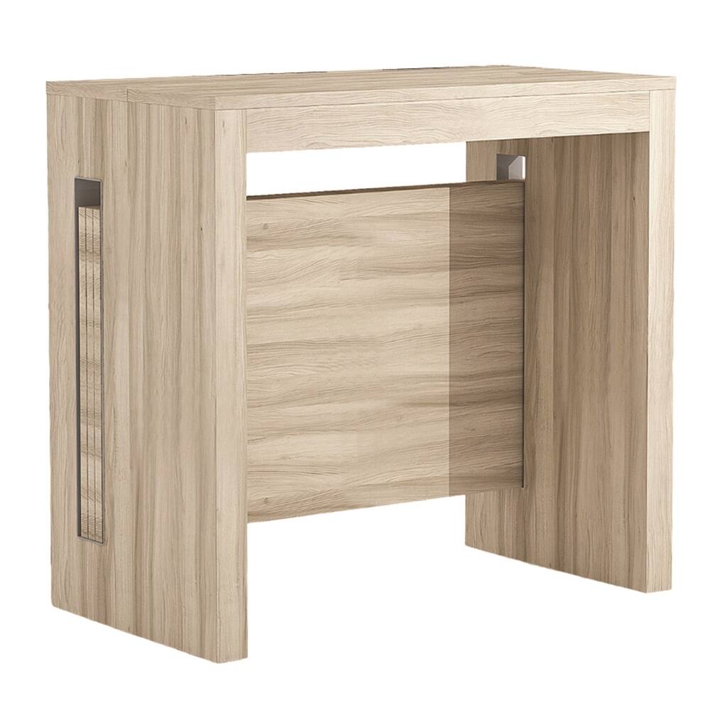 ERIKA Modern Extendable Console Table Dining Table - 31.5" W x 17.5" D x 30" H ( Ext: 17.5" - 73" W )